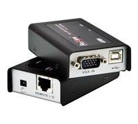 ATEN Extendeur KVM Mini CE100 – USB VGA Cat5 – 1280×1024 à 100 m