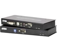 Aten Extendeur KVM CE600 USB DVI Cat 5 jusqu'à 60 m noir
