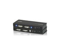 Aten CE604 prolong. KVM double écran DVI/USB/AUDIO/RS232 60M