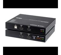 ATEN CE824 Extension KVM USB HDMI Double affichage HDBaseT 2.0 4K@30Hz 100m 1080p@150m Cat 6/6A