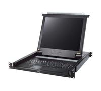 ATEN CL1000 console KVM LCD 17 simple rail 1 port VGA/PS2