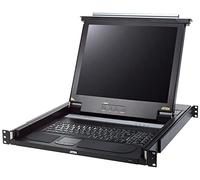 Aten CL1000M commutateur écran, Clavier et Souris Grille de Montage Noir