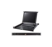 ATEN CL1000 console KVM LCD 17 simple rail 1 port VGA/PS2
