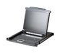 ATEN CL1000M - Console KVM - PS/2, USB - France - 17" - rack-montable - 1280 x 1024 @ 75 Hz - 250 cd/m² - 1000:1 - 5 ms - VGA - 1U