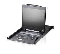 ATEN CL1308N support d'ordinateurs 19" 1280 x 1024 Métal, Plastique Noir 1U