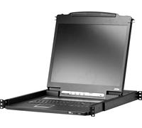 ATEN CL3000N UK Console légère LCD 19" mono-rail (PS/2-USB, VGA) UK-Layout
