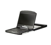 ATEN CL3700NW - Console KVM - USB - 18.5" - rack-montable - 1920 x 1080 Full HD (1080p) @ 60 Hz - 350 cd/m² - 1000:1 - 20 ms - HDMI, 2xUSB - noir - 1U