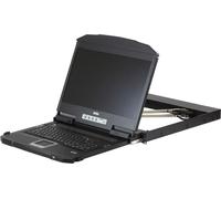 ATEN CL3800NW FR Console LCD courte double rail 18,5" (USB HDMI DVI VGA) Disposition FR