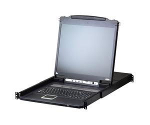 ATEN CL5708IM support d'ordinateurs 43,2 cm (17 ) 1280 x 1024 pixels Métal, Plastique Noir 1U