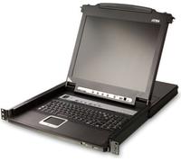 ATEN CL5708M FR KVM-Switch 8-Port 17"-LCD Single Rail (PS/2-USB VGA) FR-Layout