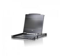 ATEN CL6700MW - Console KVM - USB - 17.3" - rack-montable - 1920 x 1080 Full HD (1080p) @ 60 Hz - HDMI, DVI-D, VGA - 1U