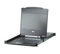 Aten CL6708MW console KVM LCD FullHD 8 ports DVI/USB/HP