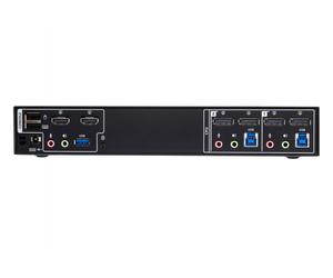 ATEN CM1942 KVM Matrice Double écran DisplayPort 4k / USB 3.1 / Audio - 2 ports