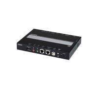 ATEN CN9950-AT-G Commutateur KVM sur IP 1 Port DisplayPort 4K, 2x LAN RJ-45, USB 2.0, Console DP/USB-A/Audio, Résolution 4096x2160, Alimentation DC 5V