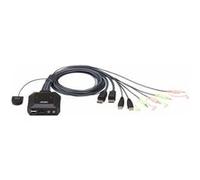 Aten Commutateur KVM CS22DP-AT Display-Port 4096 x 2160 Pixel 1 pc(s)