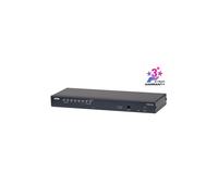 ATEN Commutateur KVM KH1508A-AX-G 8 ports Cat 5 multi-interface (DisplayPort, HDMI, DVI, VGA), console USB/PS/2, résolution max. 1920x1200