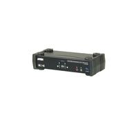 ATEN Commutateur KVMP™ MST DisplayPort 4K 2 Ports USB 3.0, Hub USB 3.2 Gen 1, Résolution 4096x2160, Câbles Inclus (CS1922M-AT-G)