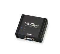 ATEN Convertisseur VGA-DVI - Noir - Métal - 1920 x 1200 pixels - 1920 x 1200 pixels - 165 MHz - VGA (D-Sub)