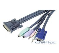 Aten Cordon Master View Pro PS/2 + audio - 1.80m