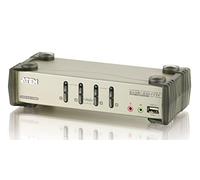 ATEN Commutateur KVMP™ VGA/audio PS/2-USB 4 ports avec OSD