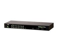 Aten CS1316 CS1316 Commutateur KVM 16x, PS/2, USB, montage en rack 19 pouces, 1U
