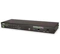 Aten commutateur écran, clavier et souris CS1716A grille de montage noir