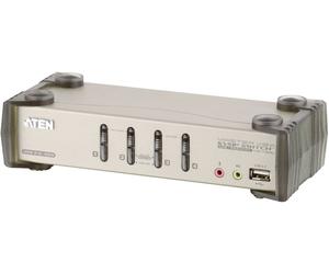 ATEN CS1734B-AT-G 4 ports Commutateur KVM VGA USB 2048 x 1536 Pixel