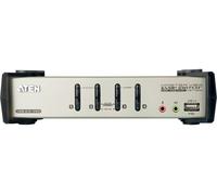 Aten CS1734B-AT-G 4P PS/2-USB VGA/Audio KVMP Commutateur W/OSD