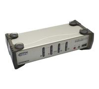 ATEN CS1734B Commutateur KVM 4x, USB, PS/2, avec audio, OSD