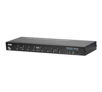 ATEN CS1768 - commutateur écran-clavier-souris/audio/USB - 8 ports - Montable sur rack