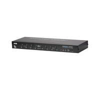 Aten CS1768 Commutateur KVM 8 ports DVI USB Audio 19 pouces montage en rack 1U