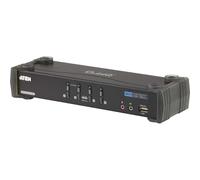 Aten CS1784A CS1784A CubiQ Commutateur KVMP 4 voies, DVI, USB 2.0, audio 2.1