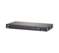 ATEN CS17916 - Commutateur écran-clavier-souris/audio/USB - 16 x KVM / audio / USB - 1 utilisateur local - de bureau, Montable sur rack