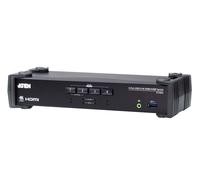 ATEN CS1824 Commutateur KVMP 4x, 4K HDMI, USB 3.0, audio