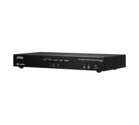 ATEN CS1844 4-Port USB 3.0 4K HDMI Dual Display KVMP Switch - Commutateur écran-clavier-souris/audio/USB - 4 x KVM / audio / USB - 1 utilisateur