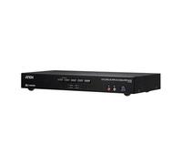 ATEN CS1844 4-Port USB 3.0 4K HDMI Dual Display KVMP Switch - Commutateur écran-clavier-souris/audio/USB - 4 x KVM / audio / USB - 1 utilisateur