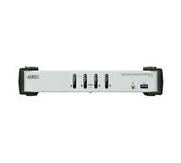 ATEN CS1914 KVMP Switch - Commutateur écran-clavier-souris/audio/USB - 4 x KVM / audio / USB - 1 utilisateur local - de bureau