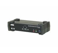 Aten CS1922M CS1922M Commutateur KVMP 2x, DisplayPort avec MST, USB 3.0, 4K