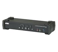 Aten CS1924 commutateur écran, Clavier et Souris Grille de Montage Noir