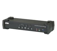 Aten cs1924 switch kvm displayport/usb 3.0/audio - 4 ports