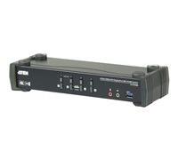 ATEN CS1924M KVMP Switch - commutateur écran-clavier-souris/audio/USB - 4 ports