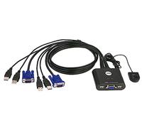 Aten Switch KVM CS22U avec câble 2 ports USB (Import Royaume Uni)