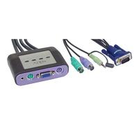 ATEN CS64A Commutateur KVM 4x, PS/2, avec audio