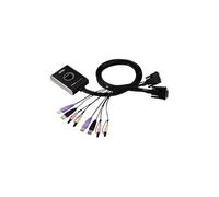 ATEN CS682 - Commutateur écran-clavier-souris/audio/USB - 2 x KVM / audio / USB - 1 utilisateur local - de bureau