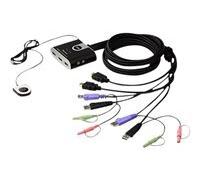 ATEN CS692 - commutateur écran-clavier-souris/audio - 2 ports