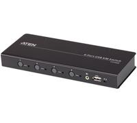 ATEN CS724KM-AT commutateur écran, clavier et souris Noir