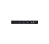 ATEN CS724KM USB Boundless KM Switch - Clavier/souris/USB/commutateur audio - 4 x clavier/souris/USB/audio - 1 utilisateur local - de bureau
