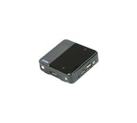 ATEN Commutateur KVM CS782DP - 2 ports DisplayPort/USB - 4K 4096x2160 60Hz - Câbles inclus - Noir