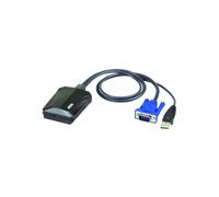 ATEN Adaptateur console KVM CV211 VGA/USB - 1 port - 1 utilisateur local