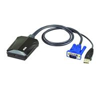 ATEN Adaptateur console KVM CV211 VGA/USB - 1 port - 1 utilisateur local